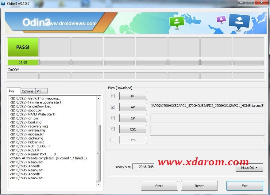 Samsung J7 SM-J700H Frp Remove &amp; Combination File Free ...