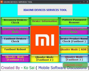 Xiaomi Device Service Tool
