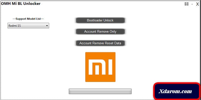 Xiaomi Mi Bootloader Unlock tool