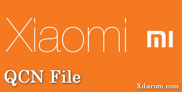 Xiaomi Mi QCN File