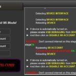 Mi Account Unlock Tool