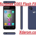 Micromax D303 Flash File