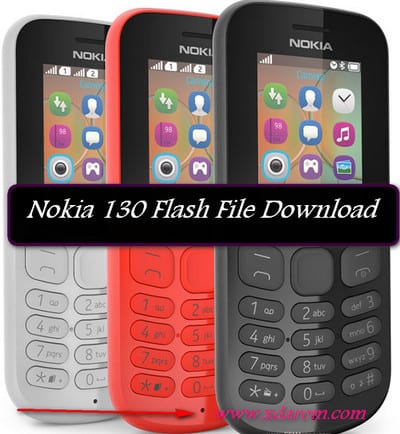 Nokia 130 Flash File