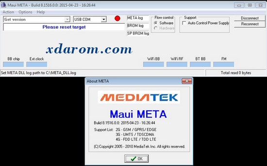 maui meta 3g imei download