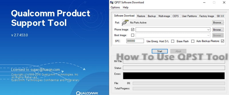 qualcomm qpst suite