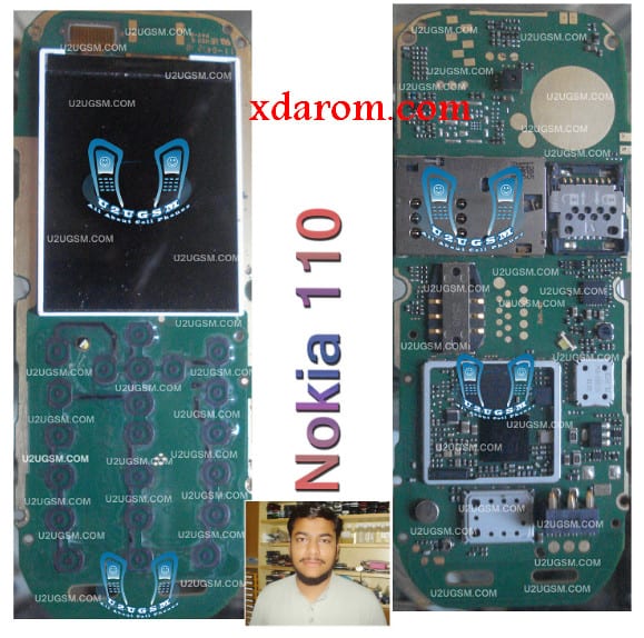 Nokia 110 Full PCB