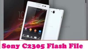 how to flash sony xperia c2305 with setool