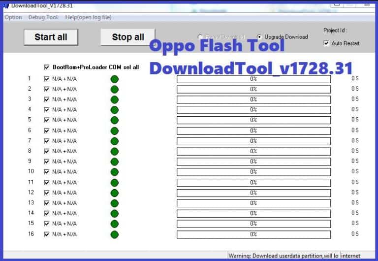 OPPO MSM Download Tool