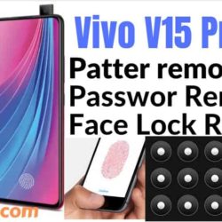 Vivo V15 Pro Pattern Lock Remove