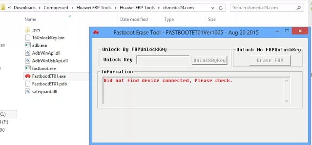 Huawei FRP Unlock Tools