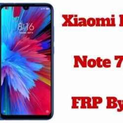 Xiaomi Redmi Note 7 FRP Bypass