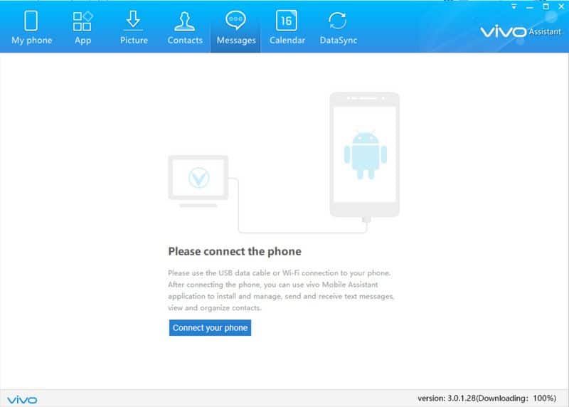 Vivo PC Suite Message Messenger