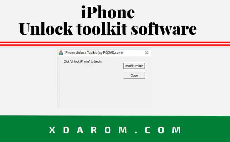iPhone Unlock toolkit software