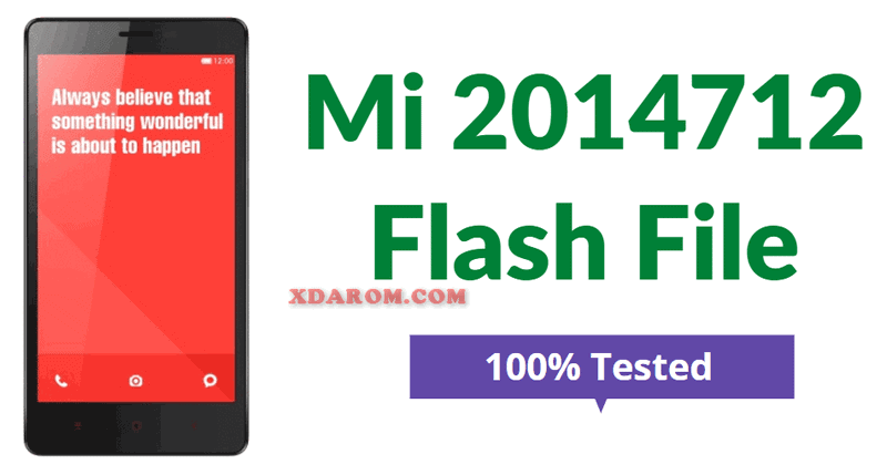 Mi 2014712 Flash File