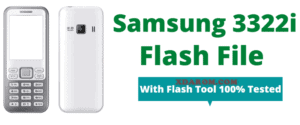 Samsung 3322i Flash File