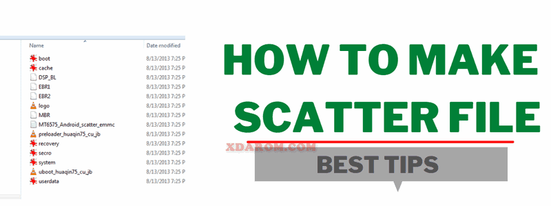 Scatter File