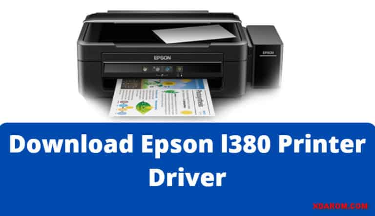 Epson l380 Printer Driver