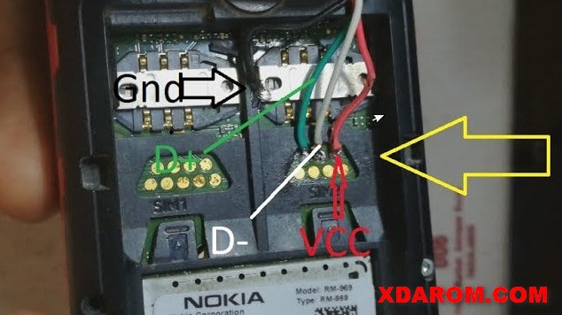 Nokia 220 USB Pinout