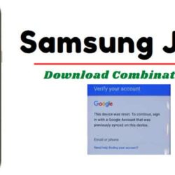 Samsung J600G Combination Firmware