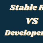 Stable ROM VS Developer ROM