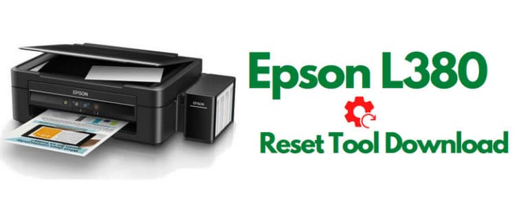Epson L380 Resetter Crack Download