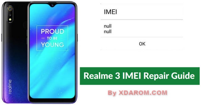 Realme 3 RMX 1821 IMEI Repair Guide