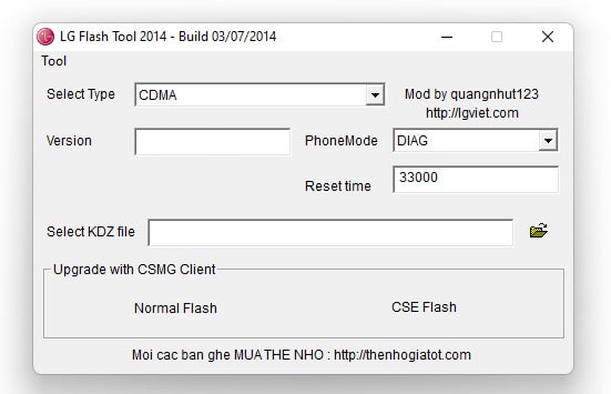 LG Flash Tool