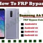 Samsung A6 Plus FRP Bypass