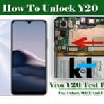 Vivo Y20 Test Point