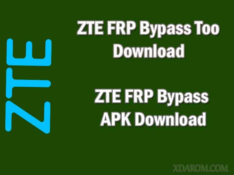 ZTE FRP Tool