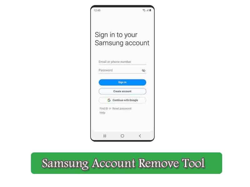 Samsung Account Remove Tool